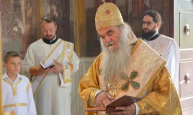 Епископ Давид богослужио у Ратају