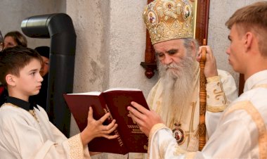 Митрополит Амфилохије: Свети Сергије је у древна времена себе уградио у бескрајну матушку Русију!