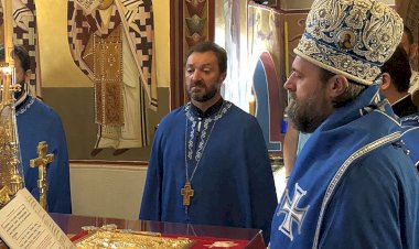 Владика Стефан богослужио у Лазарици на Звездари