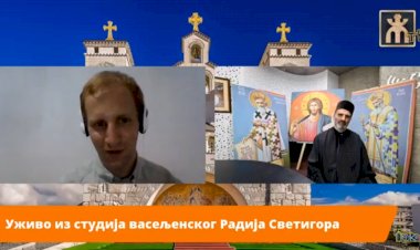 Живе речи ТВ: Прота Предраг Шћепановић: Молитва и љубав су највећа подршка праведној борби за очување светиња!
