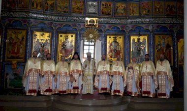 У врањском Саборном храму прослављен јубилеј - 28. година архијерејске службе Епископа Пахомија