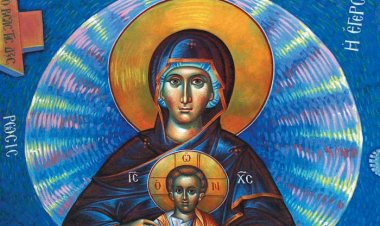 Величамо те, Пресвета Дјево, и поштујемо часни Твој покров!