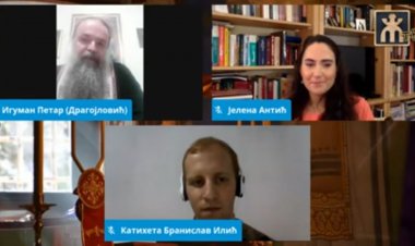 Живе речи ТВ: Игуман Петар (Драгојловић) и Јелена Антић - Хришћанском љубављу корачајмо узбурканим морем овог живота