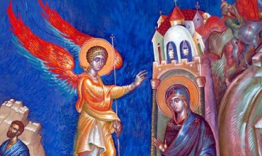 Емисија о богослужбеним особеностима празника Благовести Пресвете Богородице