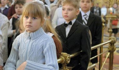 Молитва једне девојчице и једног дечака