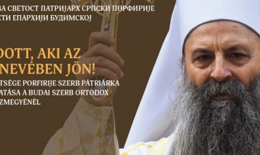 Патријарх Порфирије у посјети Епархији будимској од 3. до 5. септембра