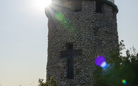 "Надање је моје Отац, прибежиште моје Син, заштита моја Дух Свети, Тројице Света слава Ти."