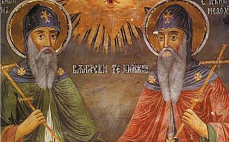 АКАТИСТ светом МЕТОДИЈУ и КИРИЛУ