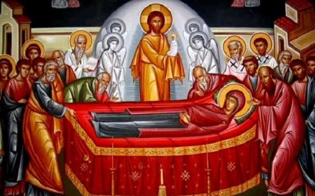 Успеније, уснуће Пресвете Богородице