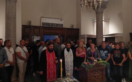 Херцег Нови: Помен пострадалима у Бањској