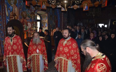 Недјеља отаца Седмог васељенског сабора прослављена у Острогу