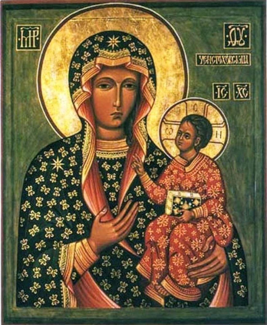 Чудотворна икона Мајке Божије - Непобедива победа (ЧЕНСТОХОВСКАЈА)