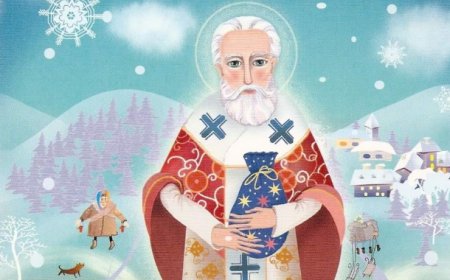 Зима је, предосећај Божића, осећај тајне у студеном ваздуху и још једно сећање на светог Николаја