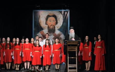 Митрополит Јоаникије у Колашину: Свети Сава нас све обједињује и сабира под свој свети омофор