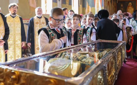 Шестонедељно ходочашће са моштима Св. Димитрија Новог, покровитеља Букурешта