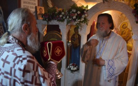 Прослава преподобног Исаије од Оногошта у Острогу