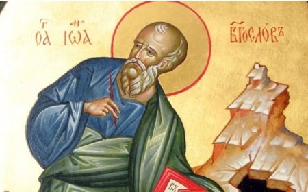 Свети Јован Богослов, апостол и јеванђелист