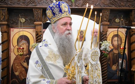 Митрополит Јоаникије освештао обновљену цркву Светог Василија Великог у Загори – Доњи Грбаљ