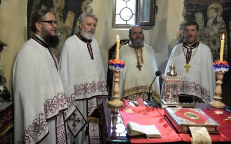 Недеља Светих Отаца I Васељенског Сабора у храму под Горицом