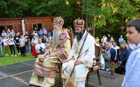 Свети Петар Коришки – слава манастира Црна Река, богослужио Митрополит Јоаникије