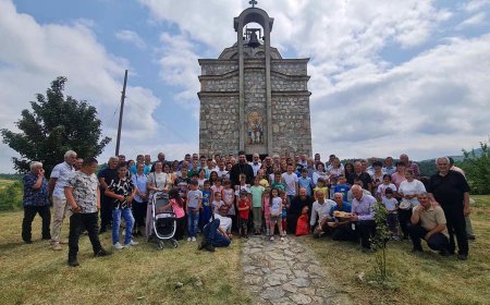 Епископ Методије богослужио у селу Полица код Берана