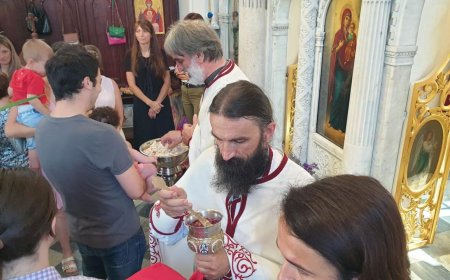 Недеља свих светих литургијски прослављена у Храму Светог Спаса и Светог Архангела Михаила