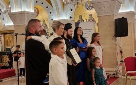 Додела ордена Свете мајке Анастасије вишедетним породицама