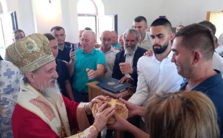 У Страховом Долу код Пљеваља прослављена слава храма