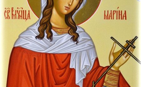 Света великомученица Марина- Огњена Марија