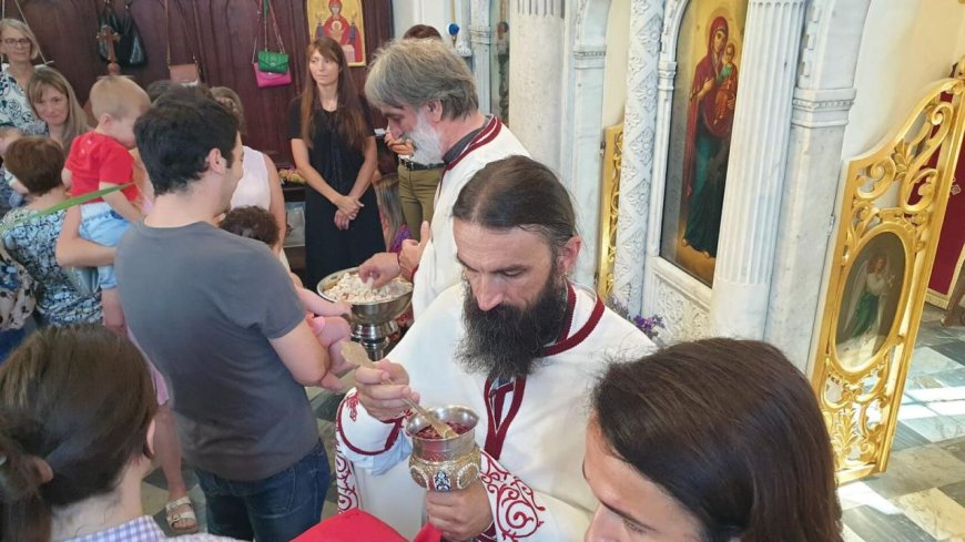 Недеља свих светих литургијски прослављена у Храму Светог Спаса и Светог Архангела Михаила