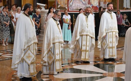 Празник Успење Пресвете Богородице у барском саборном храму Светог Јована Владимира