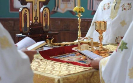 О заједничком благодарењу после причешћа Светим Тајнама