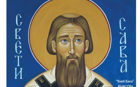 АКАТИСТ светом САВИ, првом архиепископу српском