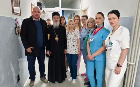 Митрополит Атанасије посетио пљеваљску болницу