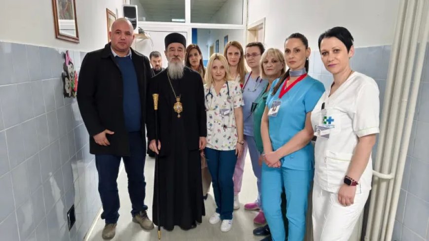 Митрополит Атанасије посетио пљеваљску болницу