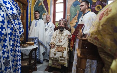 Епископ Методије богослужио у манастиру Златеш
