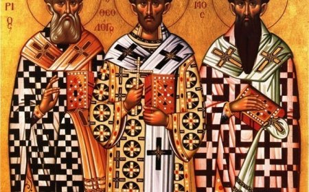 Блаженопочивши о. Лука (Анић): Празник Света три јерарха, празник је три огњезрачна стуба која Цркву Божију напајају већ хиљаду и шест стотина година