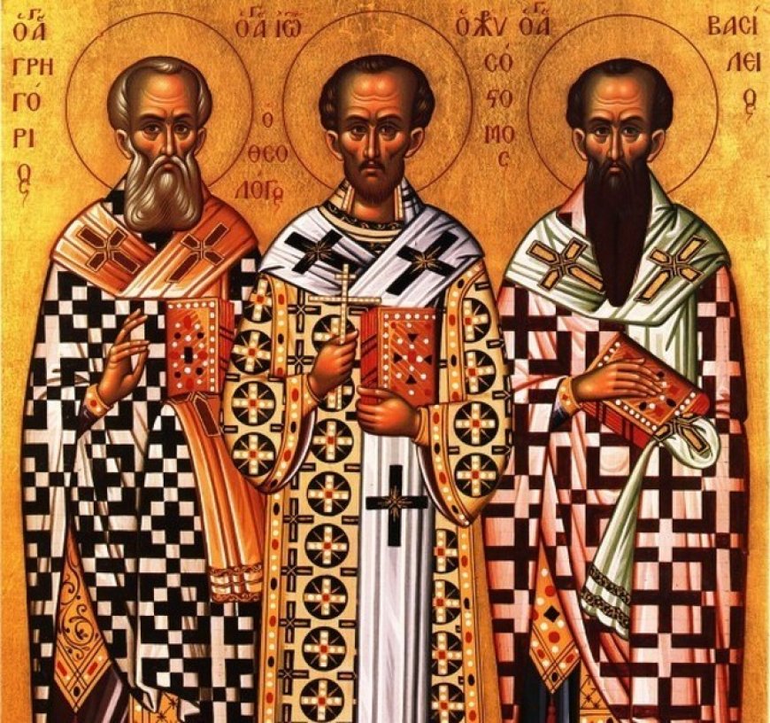 Блаженопочивши о. Лука (Анић): Празник Света три јерарха, празник је три огњезрачна стуба која Цркву Божију напајају већ хиљаду и шест стотина година
