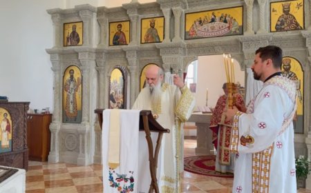 Владика Јован на Томину недјељу служио у манастиру Јасеновац