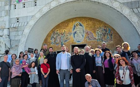 Поклоници из Румуније посјетили Саборни храм Христовог Васкрсења у Подгорици