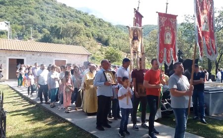 Тројчиндан – слава цркве у Ратишевини код Херцег Новог