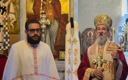 У Милешеви прослављен празник Преподобног Јустина Ћелијског