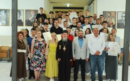 Донација Епархије милешевске Средњој стручној школи