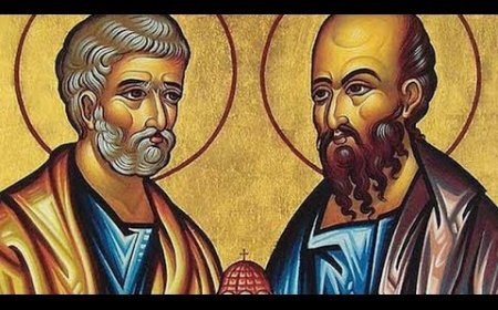 Акатист Светим Апостолима Петру и Павлу