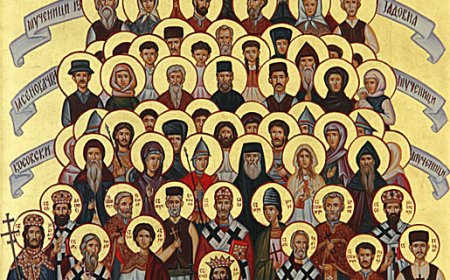 Акатист  свим Светим Мученицима српским пострадалим за веру Христову  од времена Светог великомученика Лазара  до данас