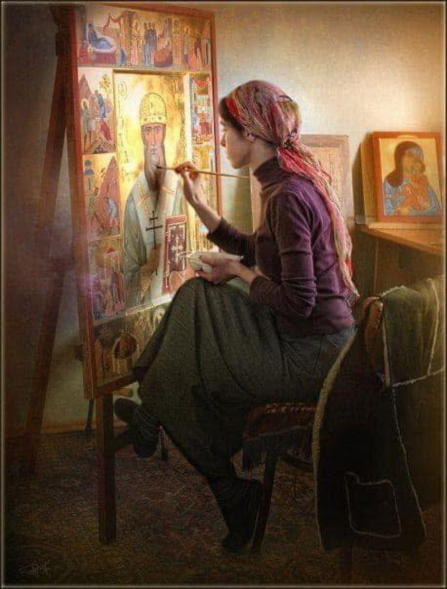 Бог види твој живот као што ти видиш фрескопис у цркви