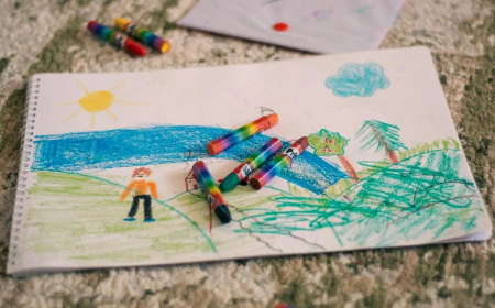 Негде око 8. године деца ПРЕСТАЈУ да цртају