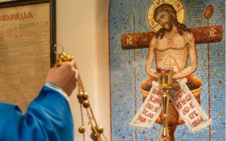 „Ја светлост, дођох у свет, вели Спаситељ, да ниједан који верује у мене не остане у тами" (Јн. 8: 12).