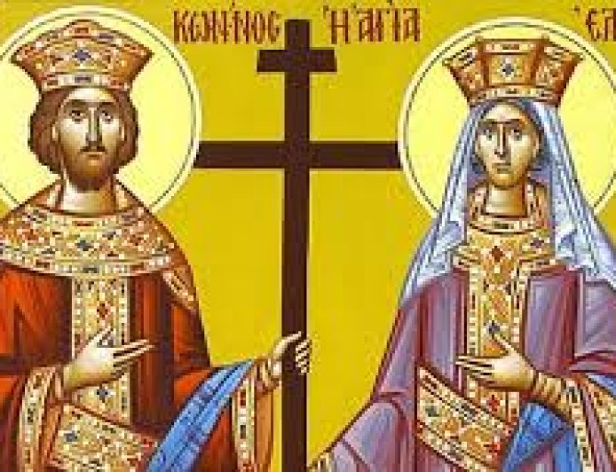 АКАТИСТ светом ЦАРУ КОНСТАНТИНУ И ЦАРИЦИ ЈЕЛЕНИ